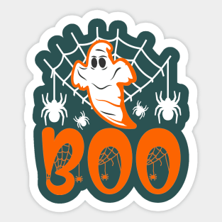 Boo ghost Halloween Design for kids Sticker